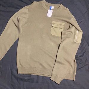 H&M Olive Sweater